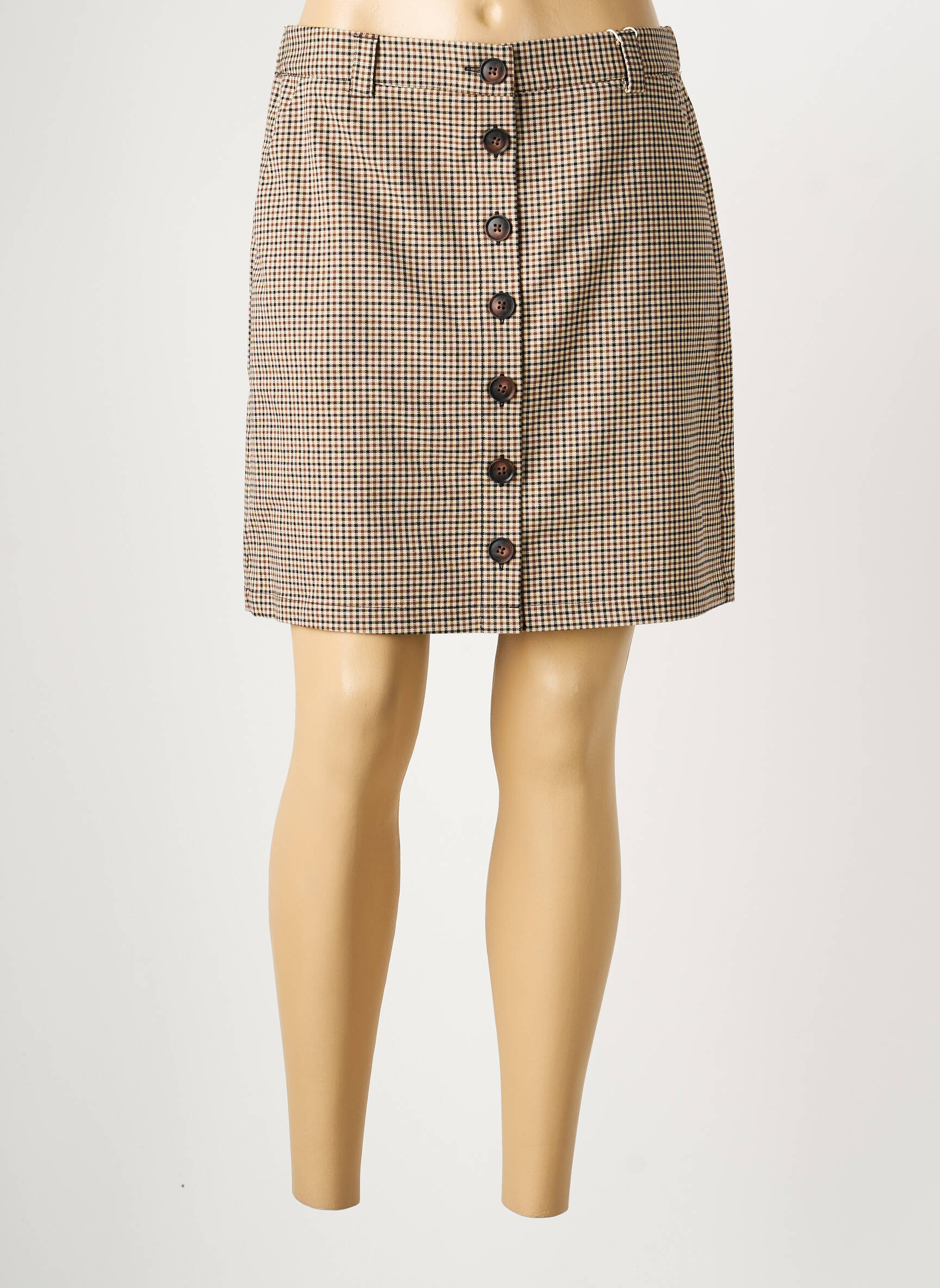 Trumpas sijonas kišenės bežinis C'EST BEAU LA VIE moteris
