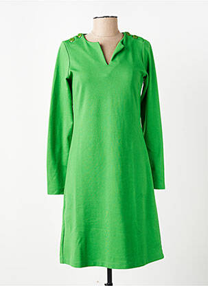 Pusilgių suknelė ilgos rankovės ilgos rankovės žalias AGATHE & LOUISE moteris