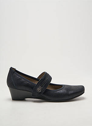 Balerinos velcro užsegimas kulnas nuo 4 iki 6 cm juodas SWEET moteris