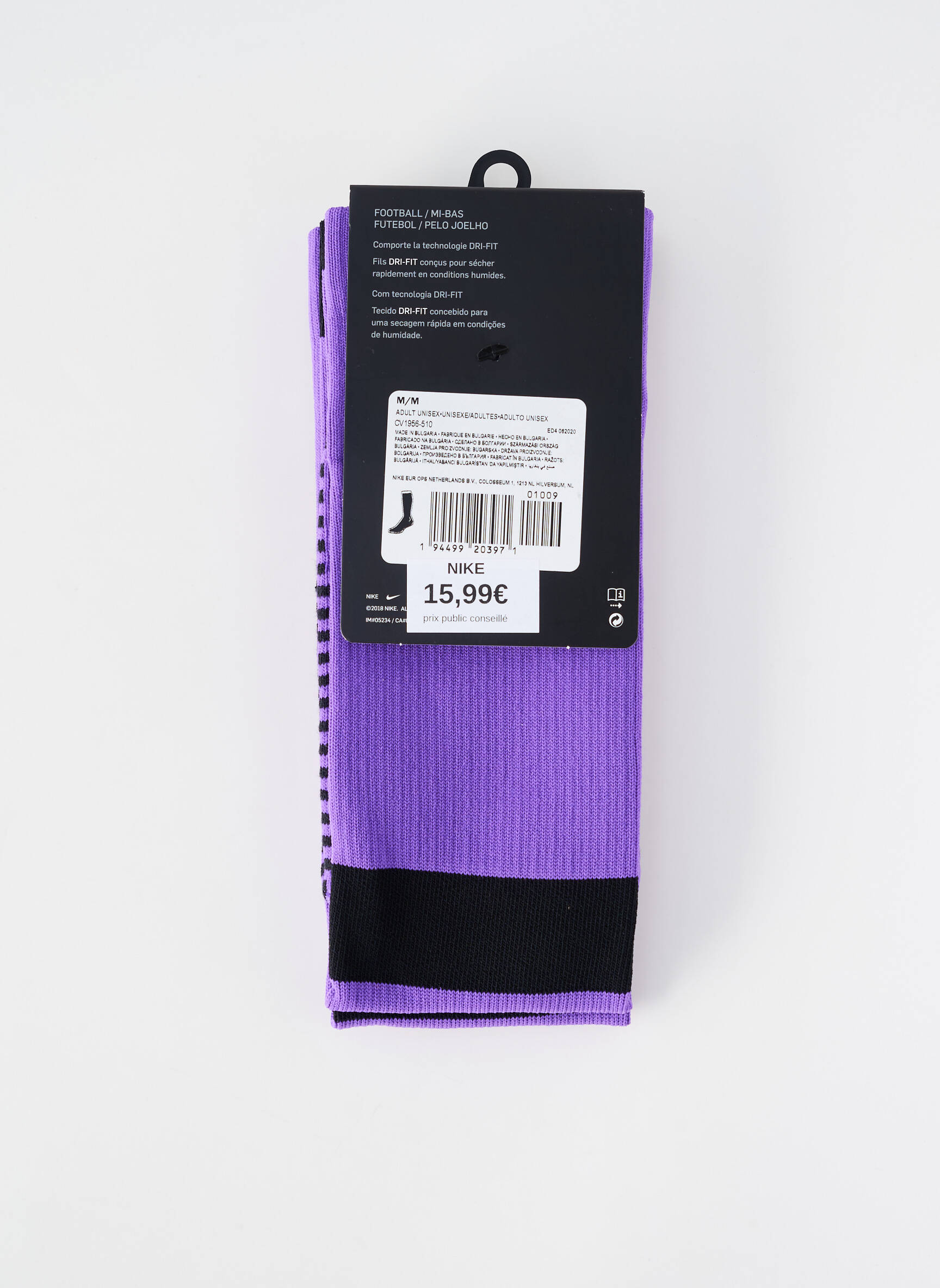 Kojinės tamprumas violetinis !OHO! unisexas