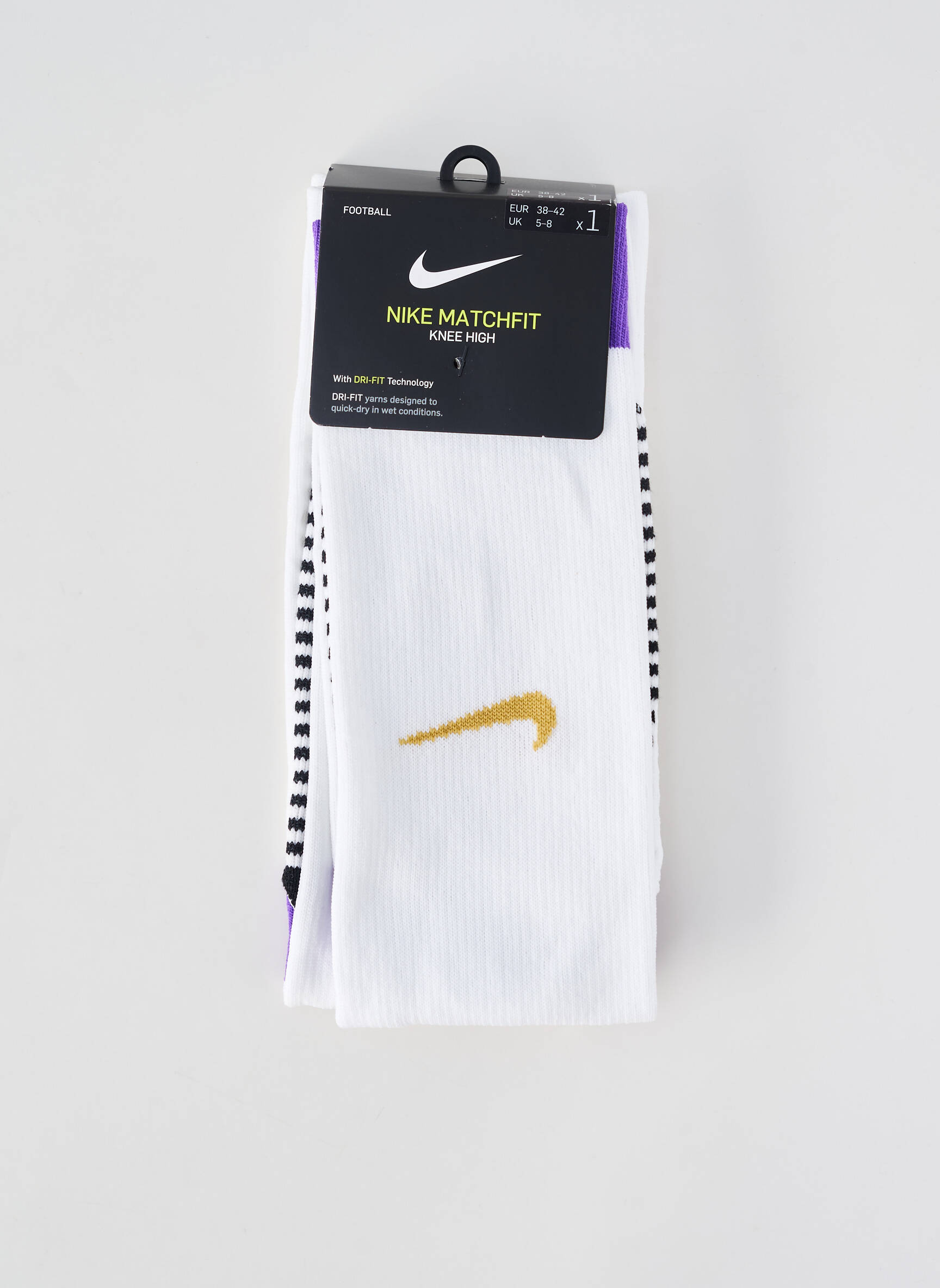 Kojinės tamprumas baltas NIKE unisexas