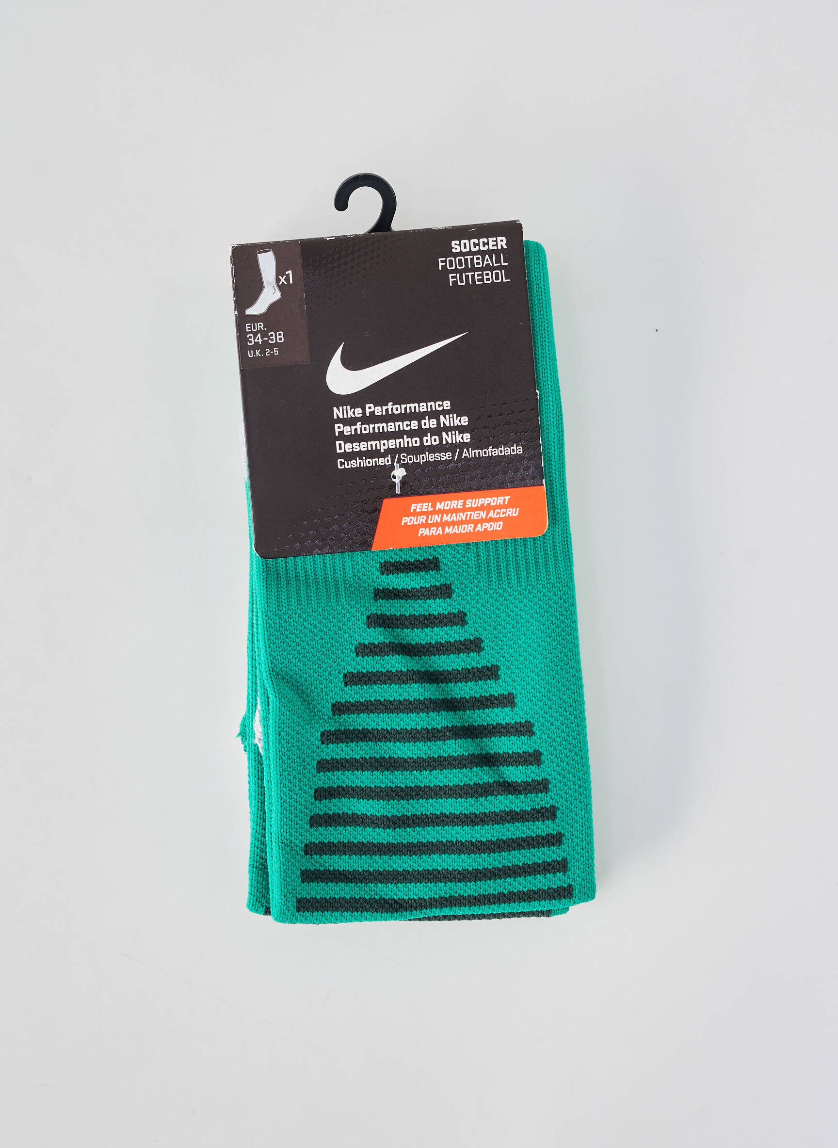 Kojinės tamprumas žalias NIKE unisexas