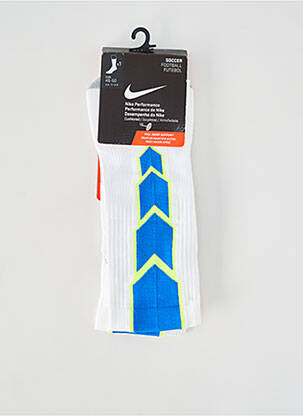 Kojinės futbolo sportas baltas NIKE vyras