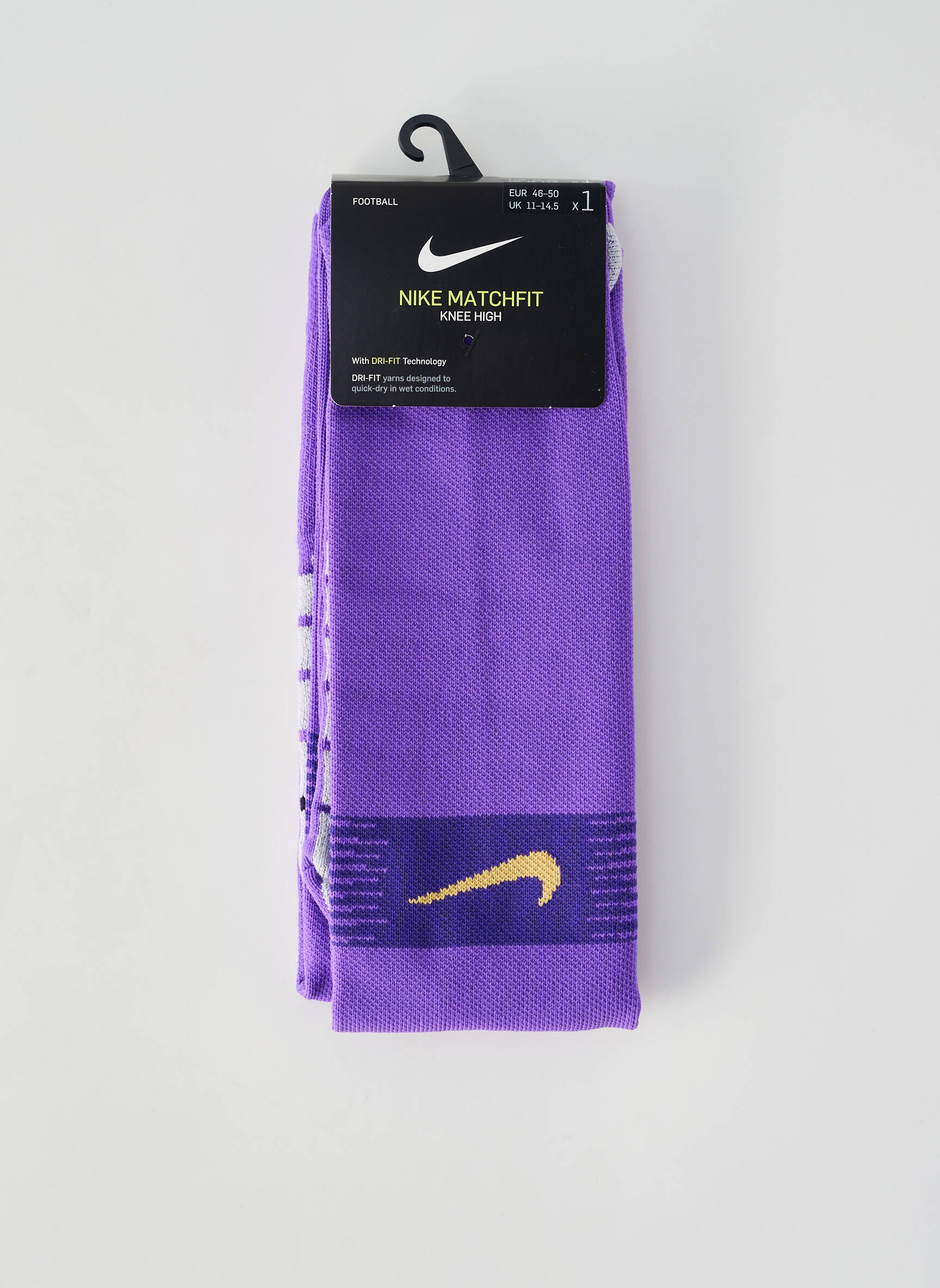 Kojinės futbolo sportas violetinis NIKE vyras