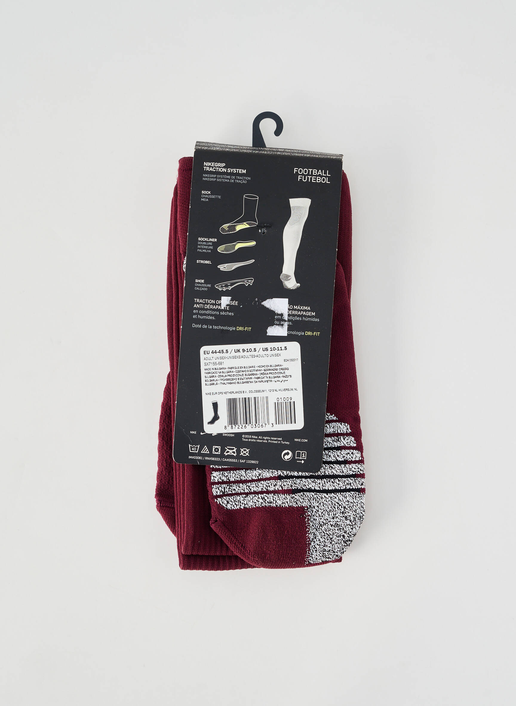 Kojinės futbolo sportas violetinis NIKE vyras