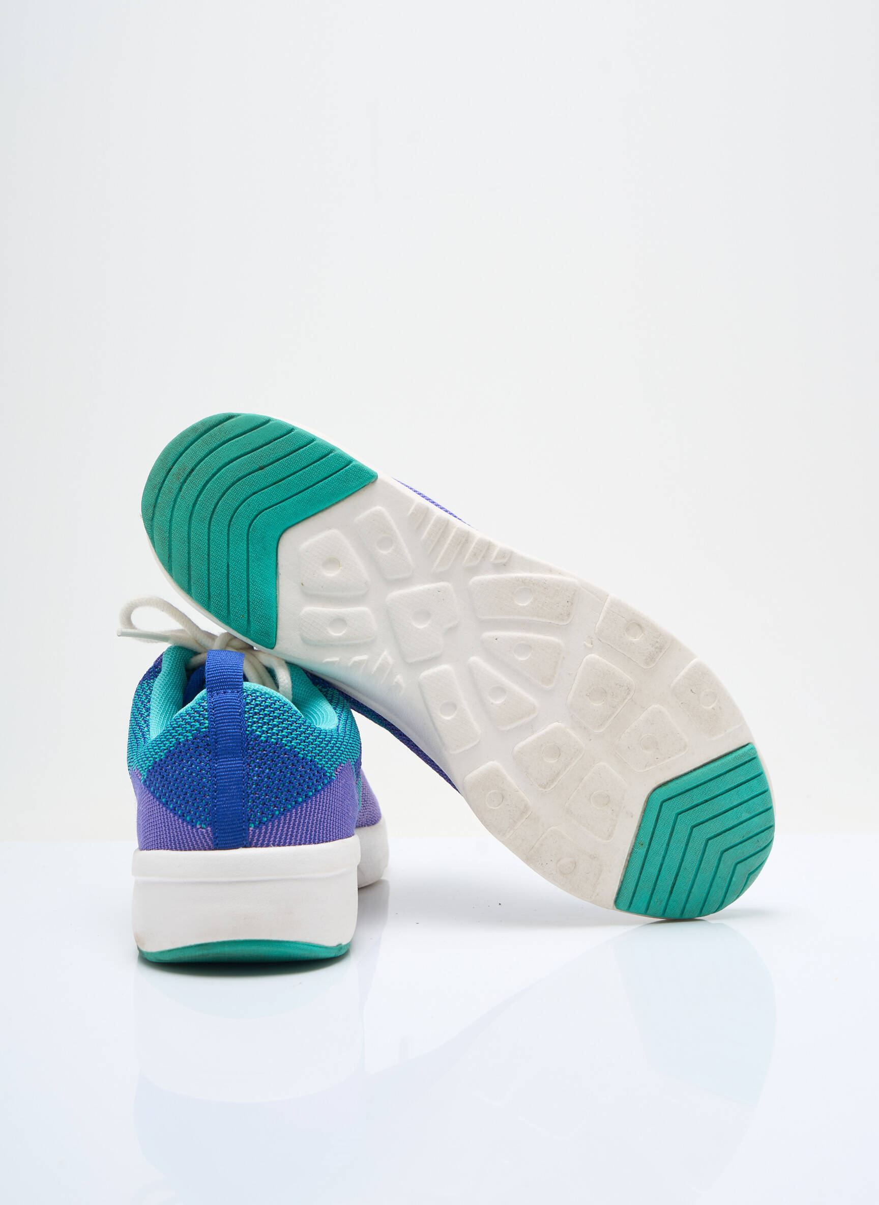 Bėgimo bateliai apvalus mygtukas plokščias kulnas iki 3 cm violetinis NEW LOOK moteris