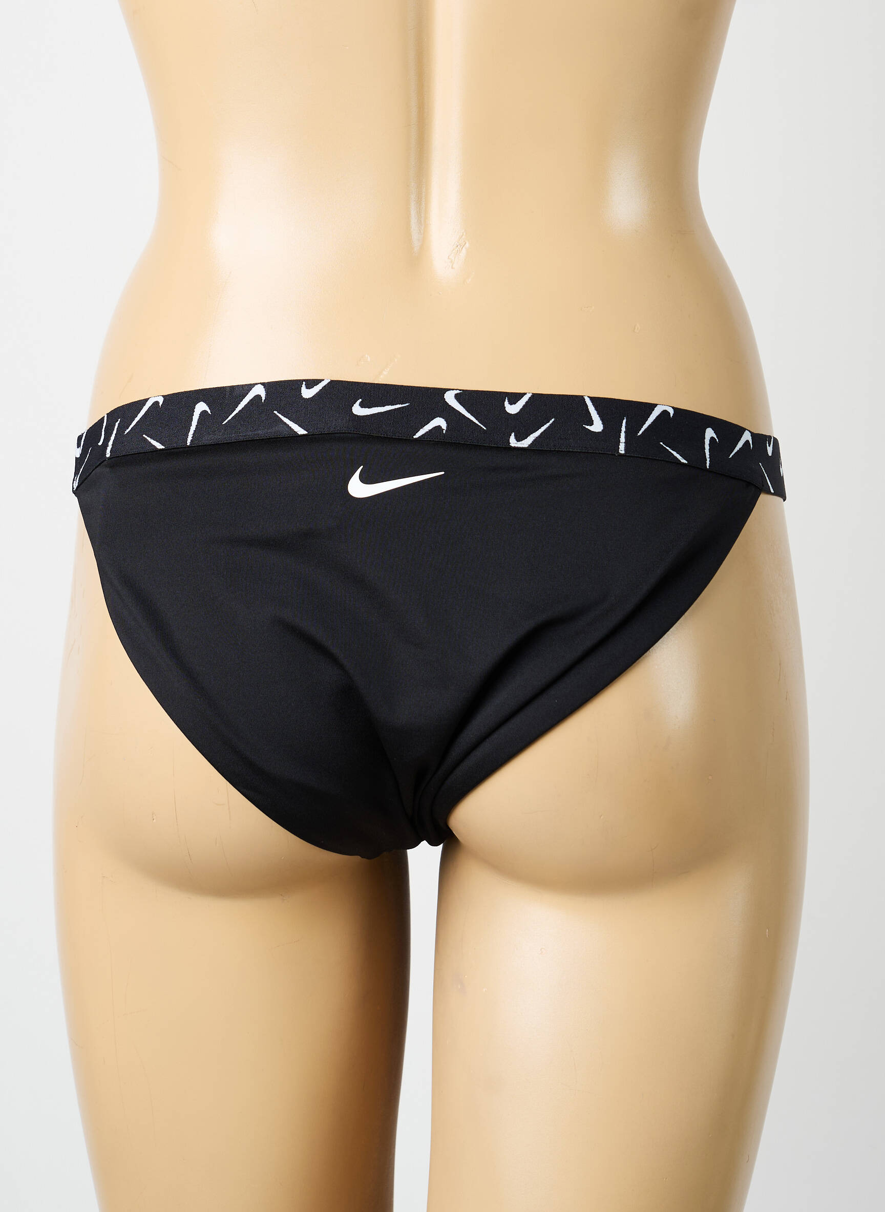 Maudymosi kelnaitės tamprumas kelnaitės juodas NIKE moteris