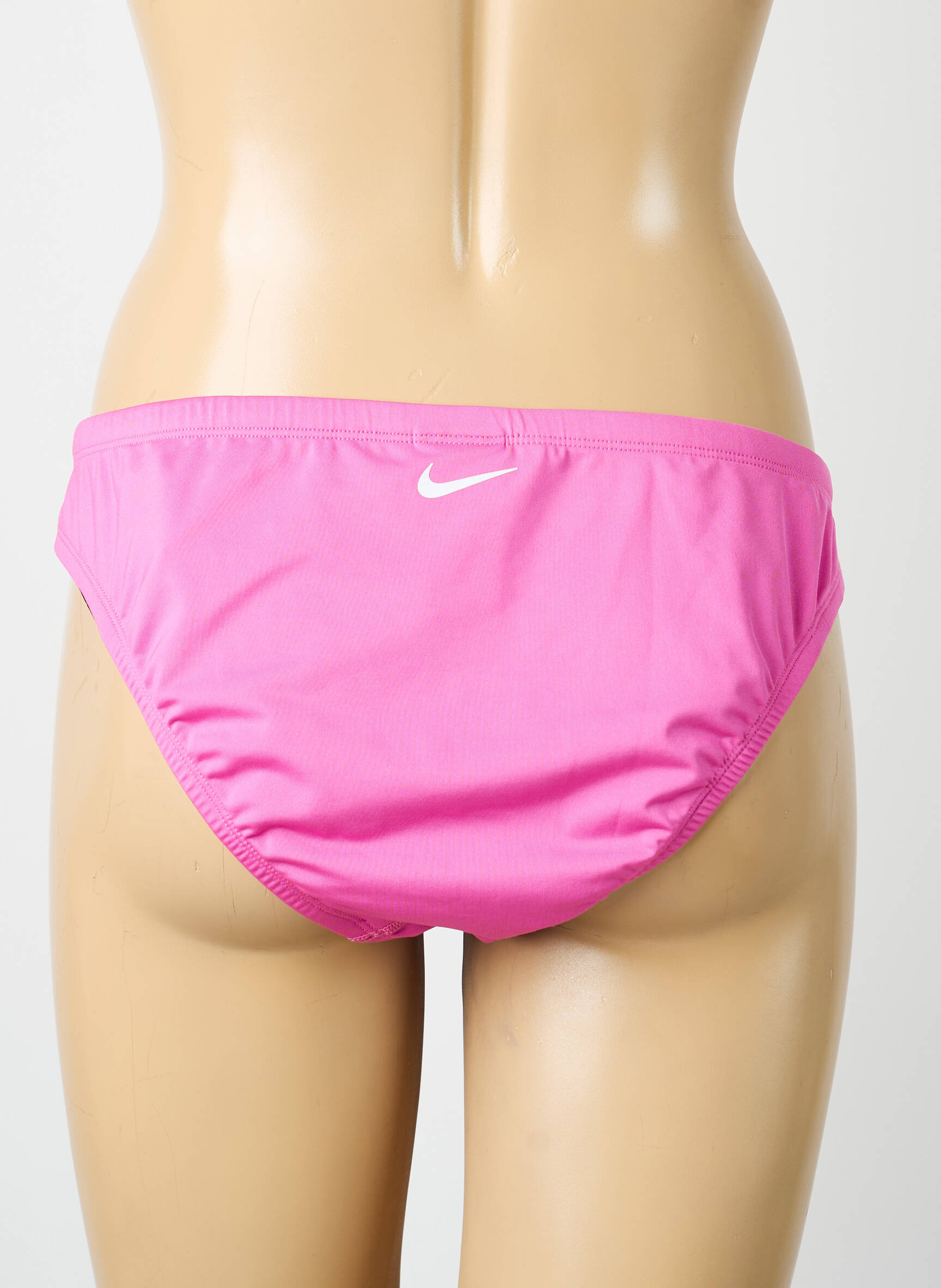 Maudymosi kelnaitės užsegimas su raišteliais kelnaitės rožinė NIKE moteris