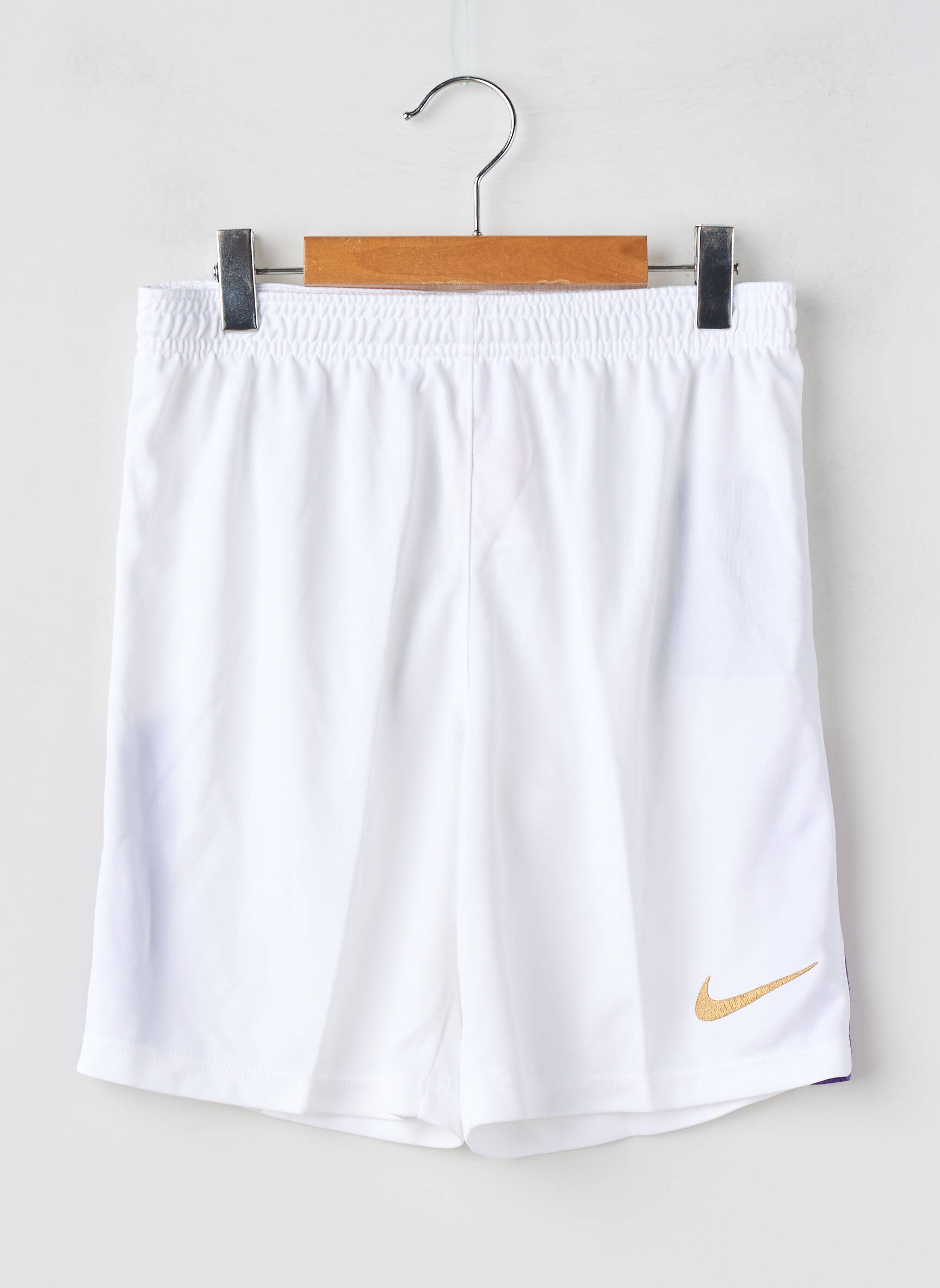 Šortas siuvinėjimas elastinė dydis baltas NIKE vaikas