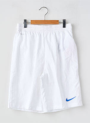 Šortas tiesi kirpimas elastinė dydis baltas NIKE vaikas