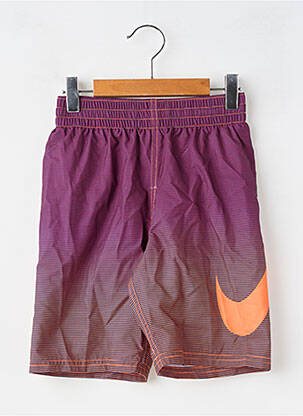 Maudymosi šortas juostelės raštas violetinis NIKE berniukas