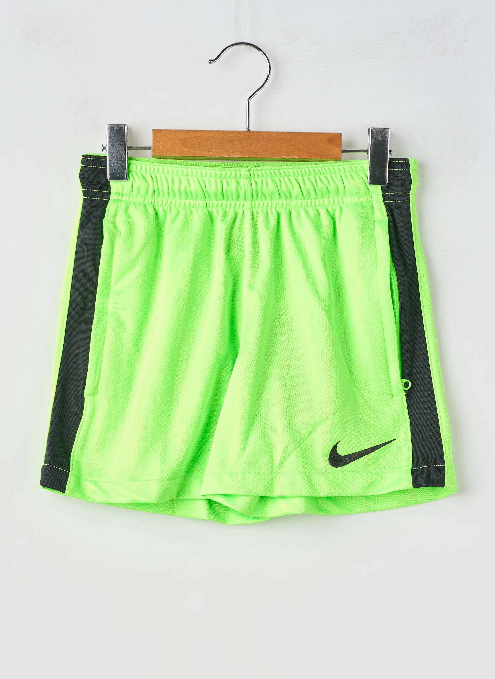Šortas tiesi kirpimas elastinė dydis žalias NIKE vaikas