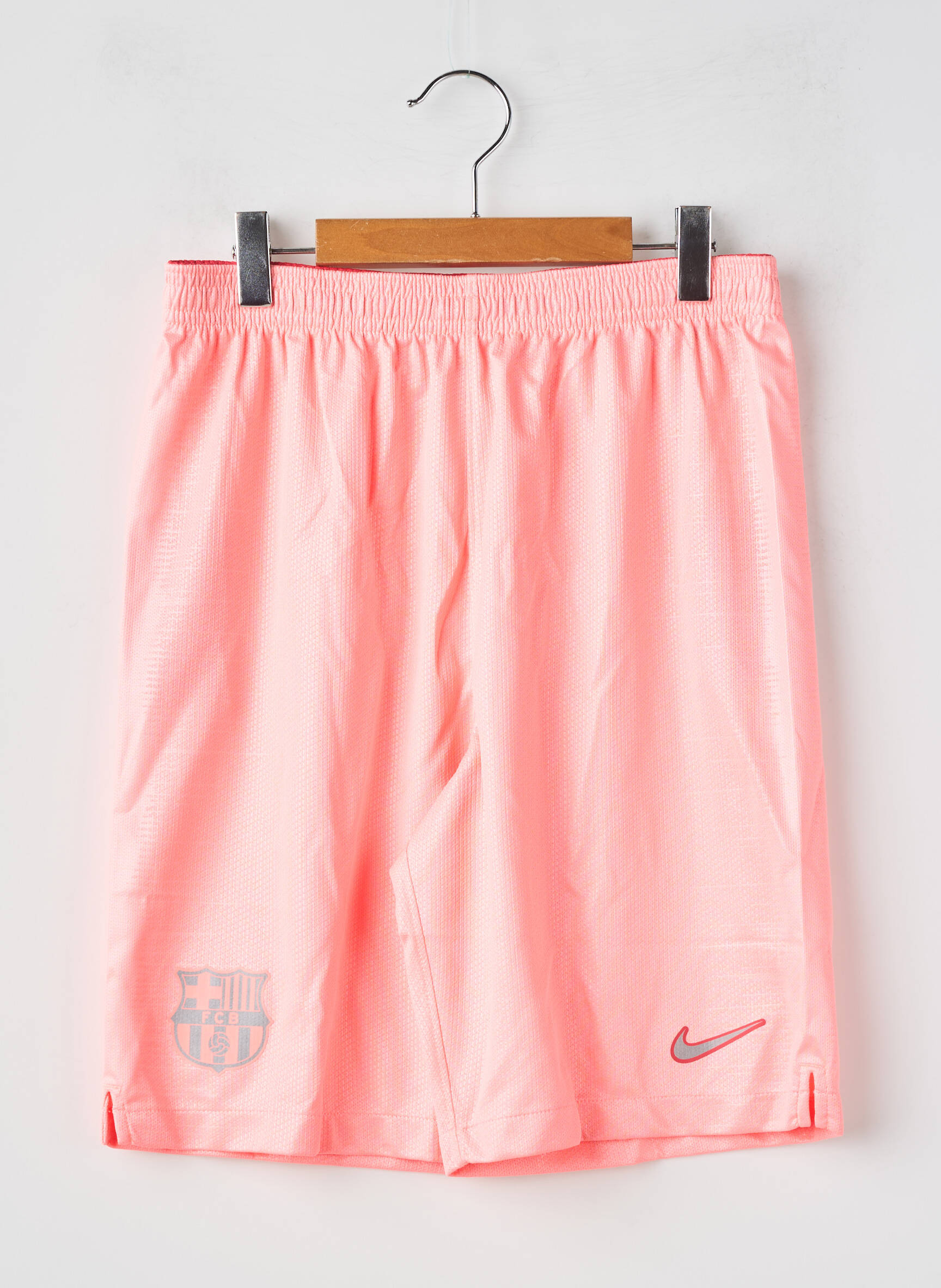 Šortas floqué serigrafija elastinė dydis oranžinė NIKE vaikas