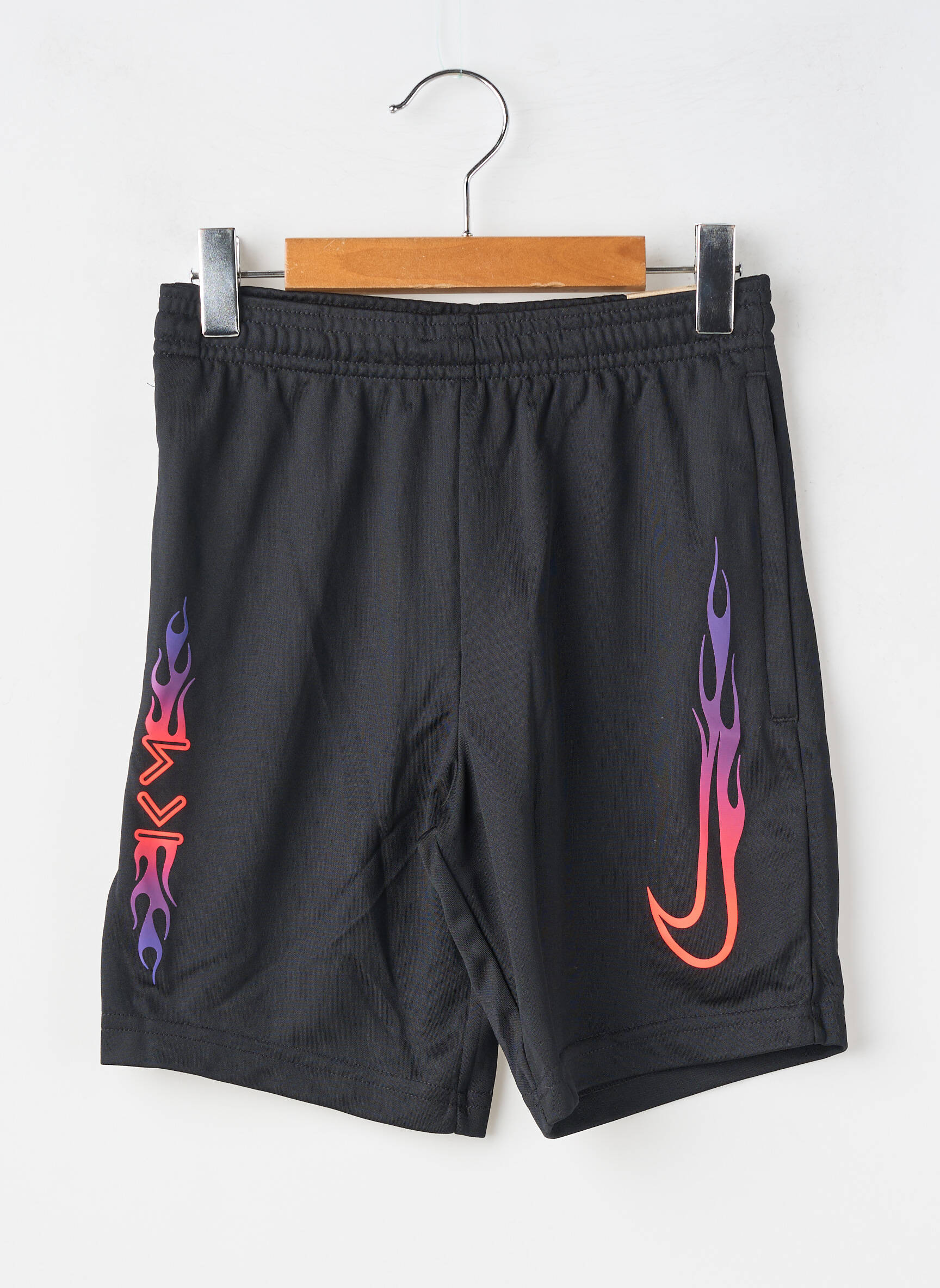 Šortas floqué serigrafija elastinė dydis juodas NIKE vaikas