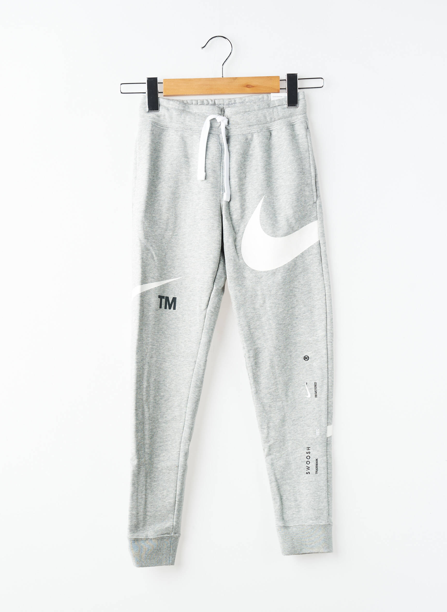 Joggins sietspausdinimas elastinė dydis pilka NIKE berniukas