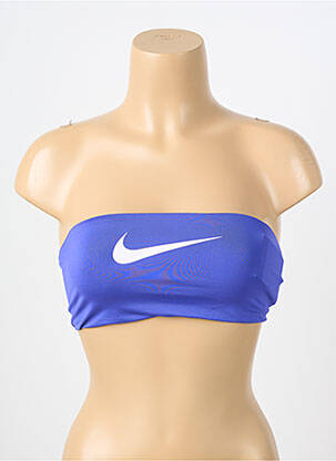 Maudymosi viršūnė tamprumas viršutinė juostelė violetinis NIKE moteris