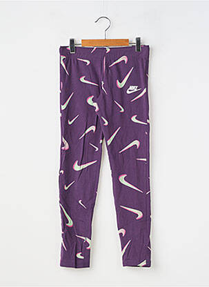 Legingas fantazijos raštas elastinė dydis violetinis NIKE mergina