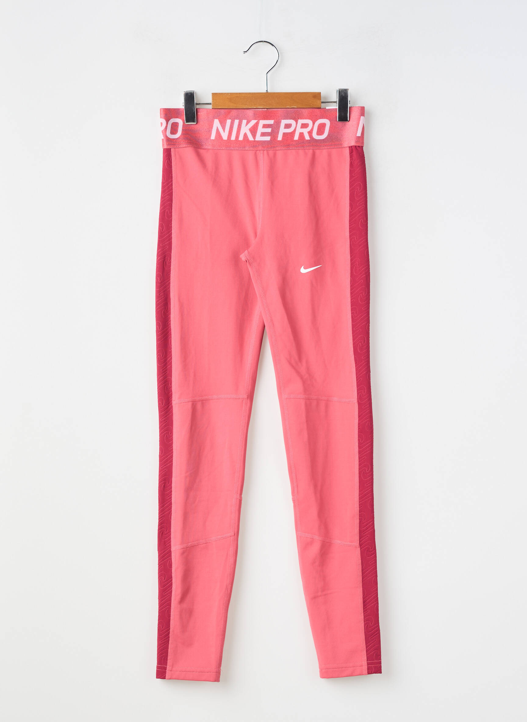 Legingas multisporto sportas elastinė dydis rožinė NIKE mergina