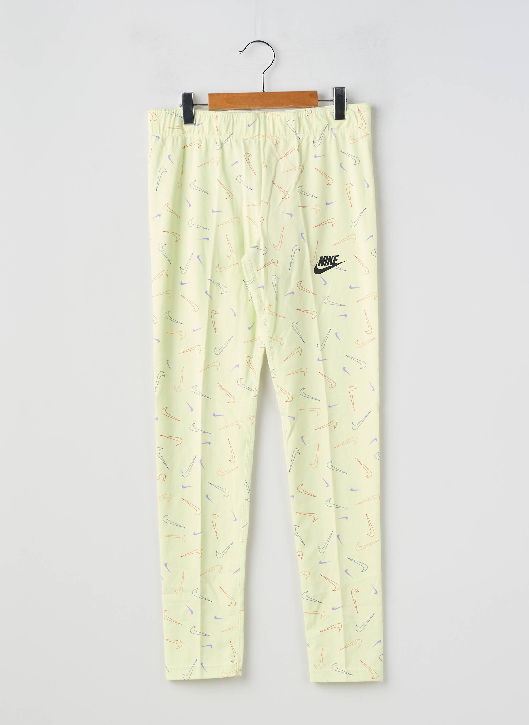 Legingas fantazijos raštas elastinė dydis geltona NIKE mergina