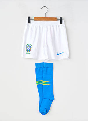 Šortas tiesi kirpimas elastinė dydis baltas NIKE berniukas