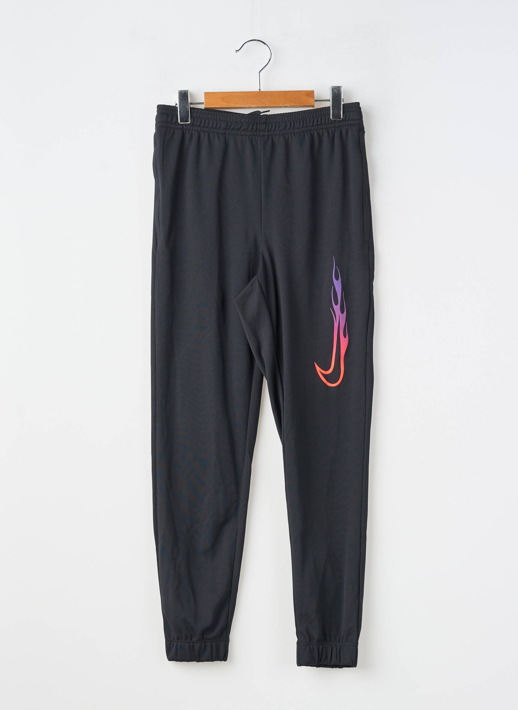 Joggins sietspausdinimas elastinė dydis juodas NIKE berniukas