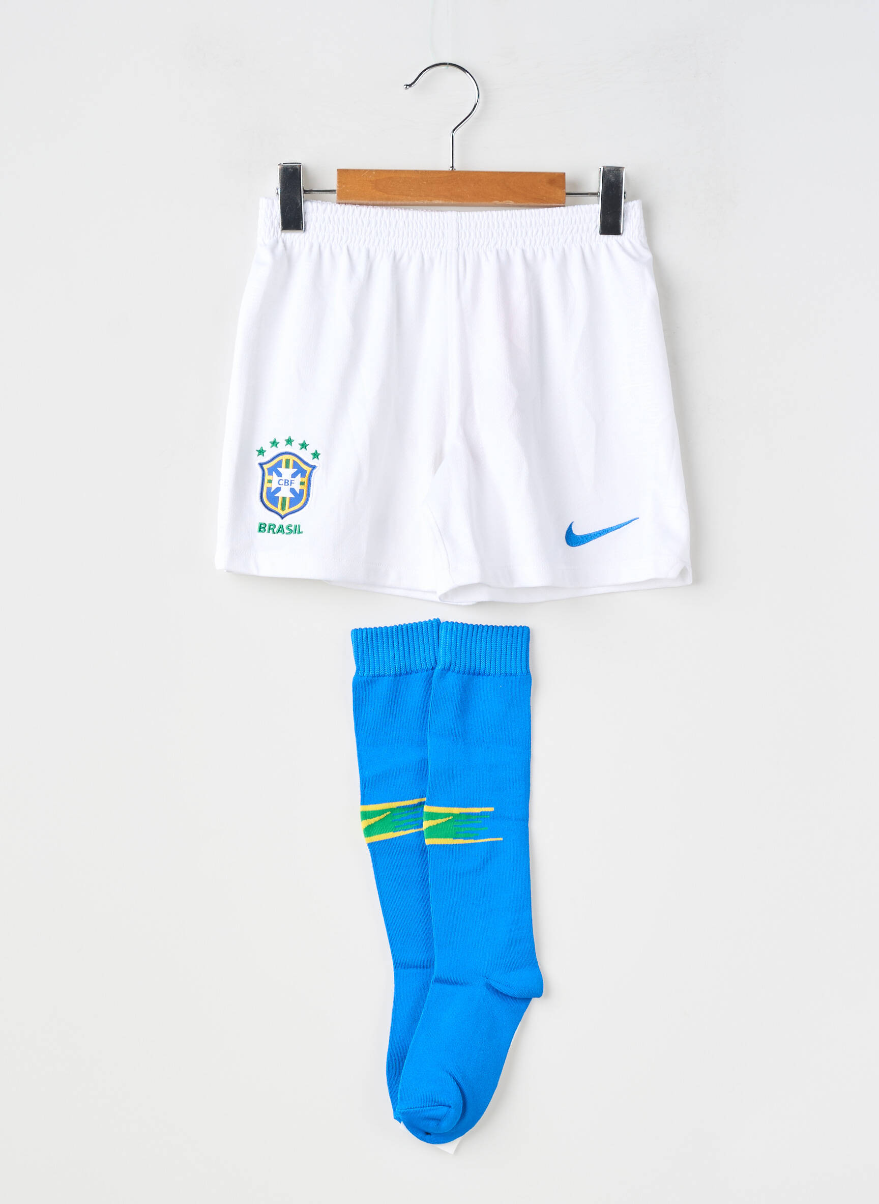 Šortas tiesi kirpimas elastinė dydis baltas NIKE berniukas