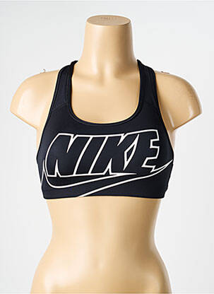 Liemenėlė be rėmo liemenėlės (moteriškos) juodas NIKE moteris