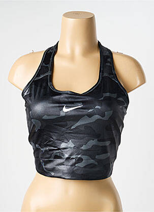 Liemenėlė satino efektas liemenėlės (moteriškos) pilka NIKE moteris