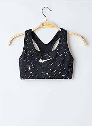 Liemenėlė be rėmo liemenėlės (moteriškos) juodas NIKE moteris