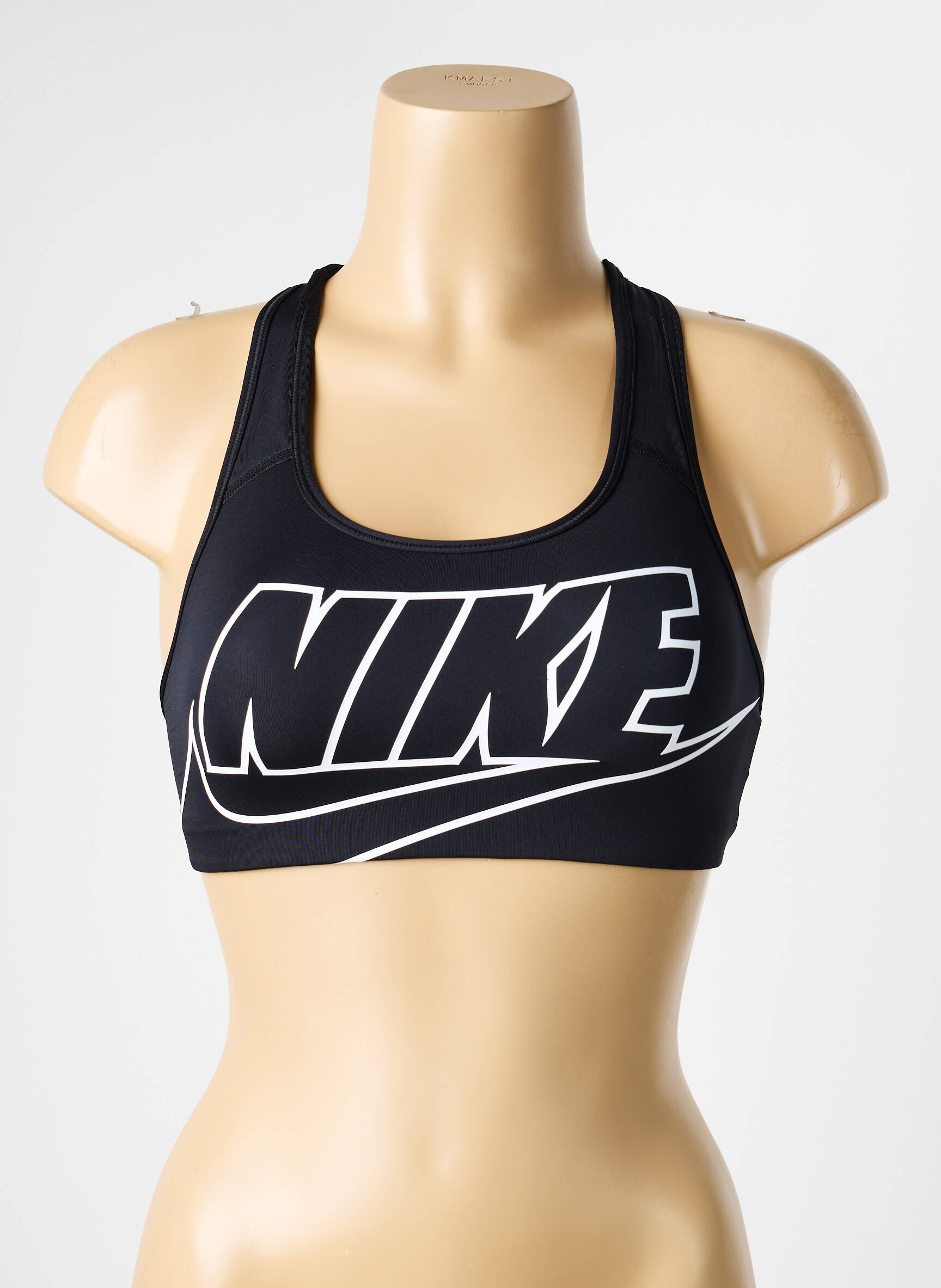 Liemenėlė be rėmo liemenėlės (moteriškos) juodas NIKE moteris