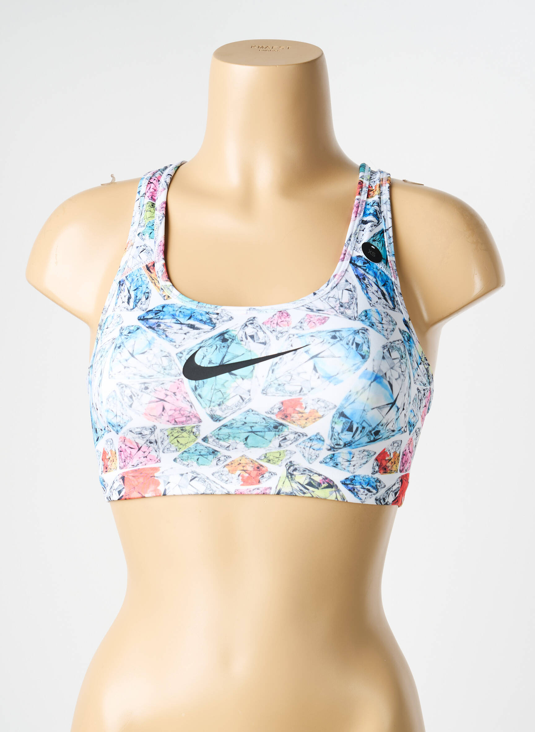 Liemenėlė be rėmo liemenėlės (moteriškos) pilka NIKE moteris
