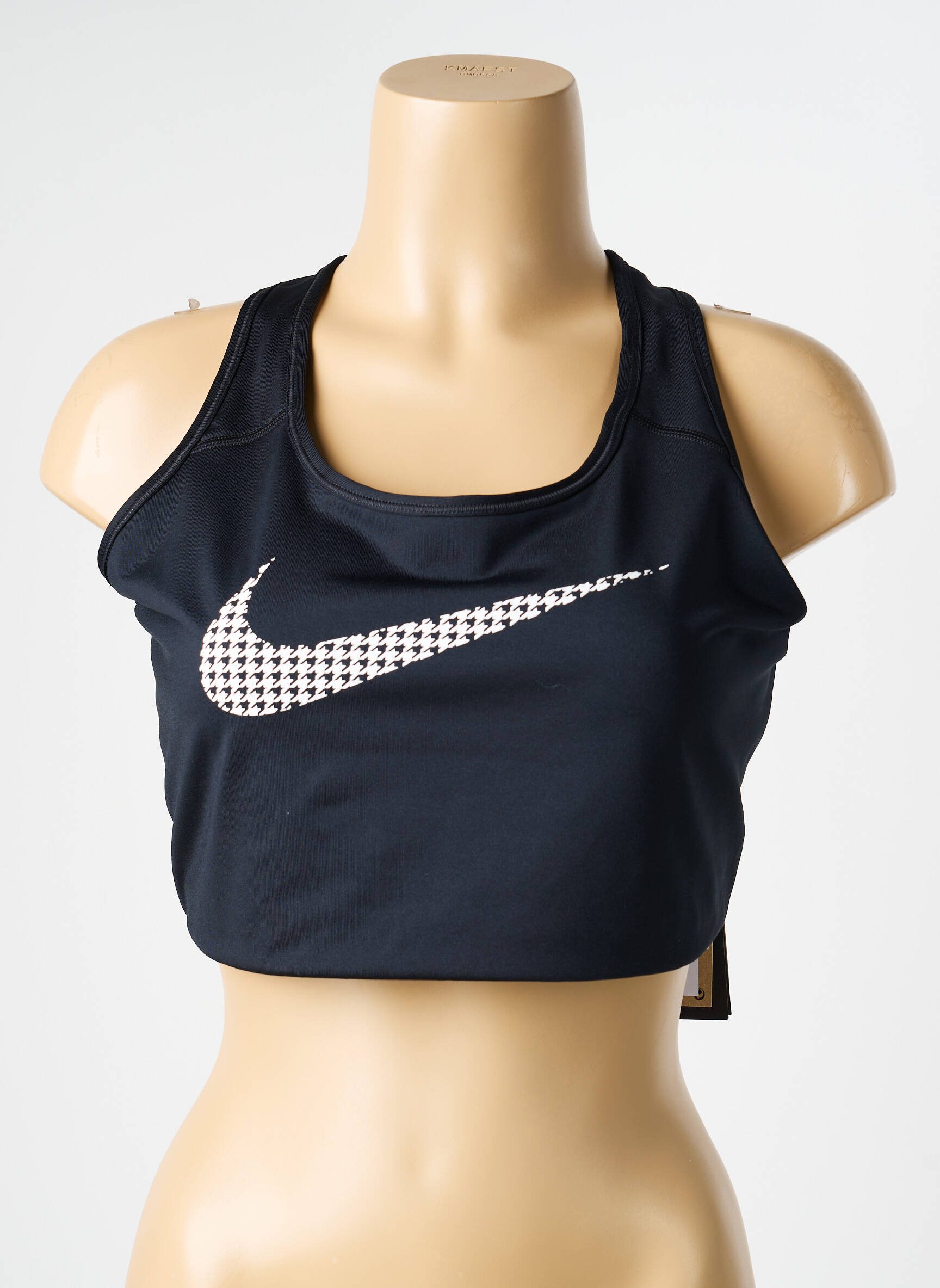 Liemenėlė be rėmo liemenėlės (moteriškos) juodas NIKE moteris