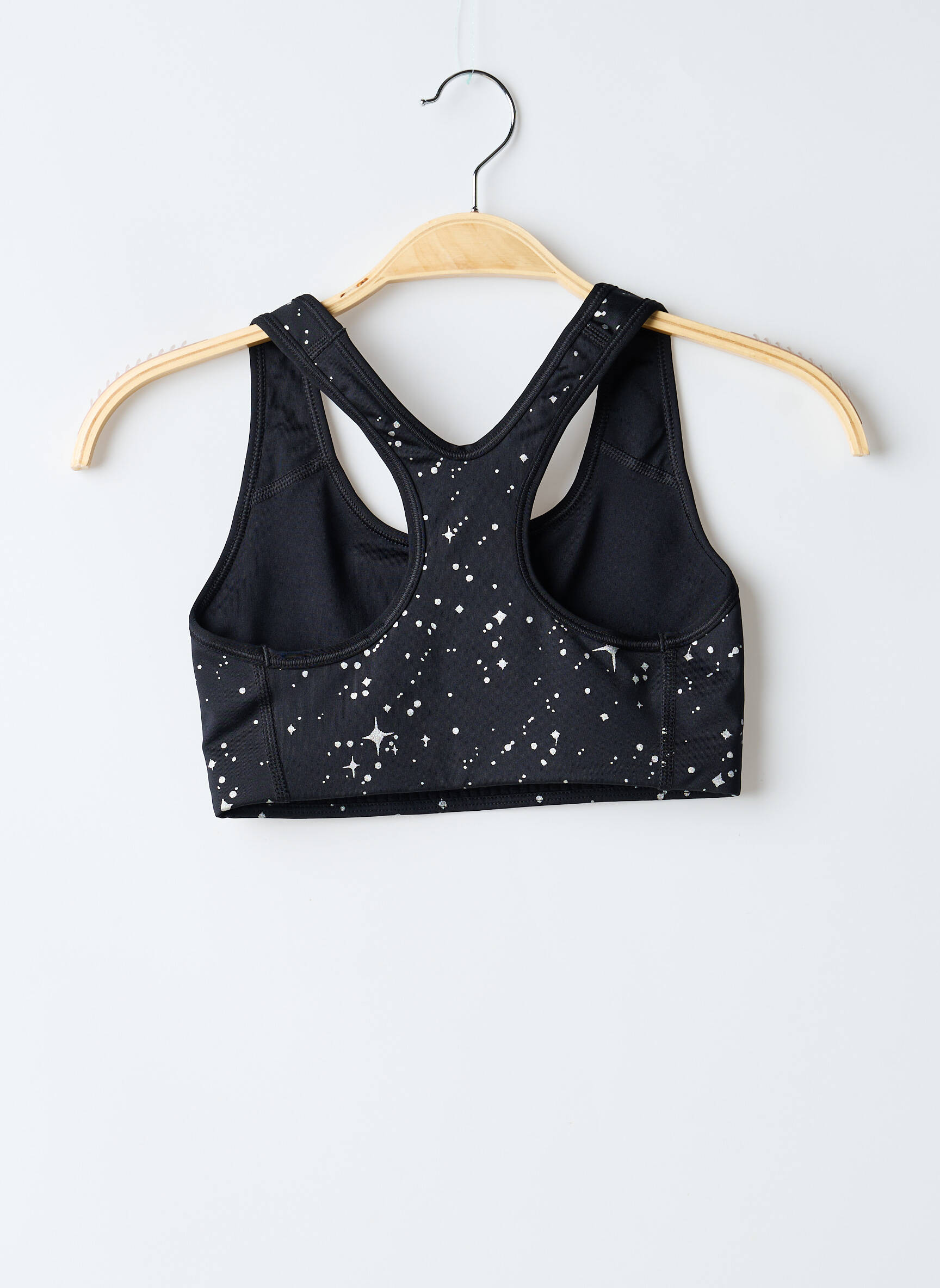 Liemenėlė be rėmo liemenėlės (moteriškos) juodas NIKE moteris