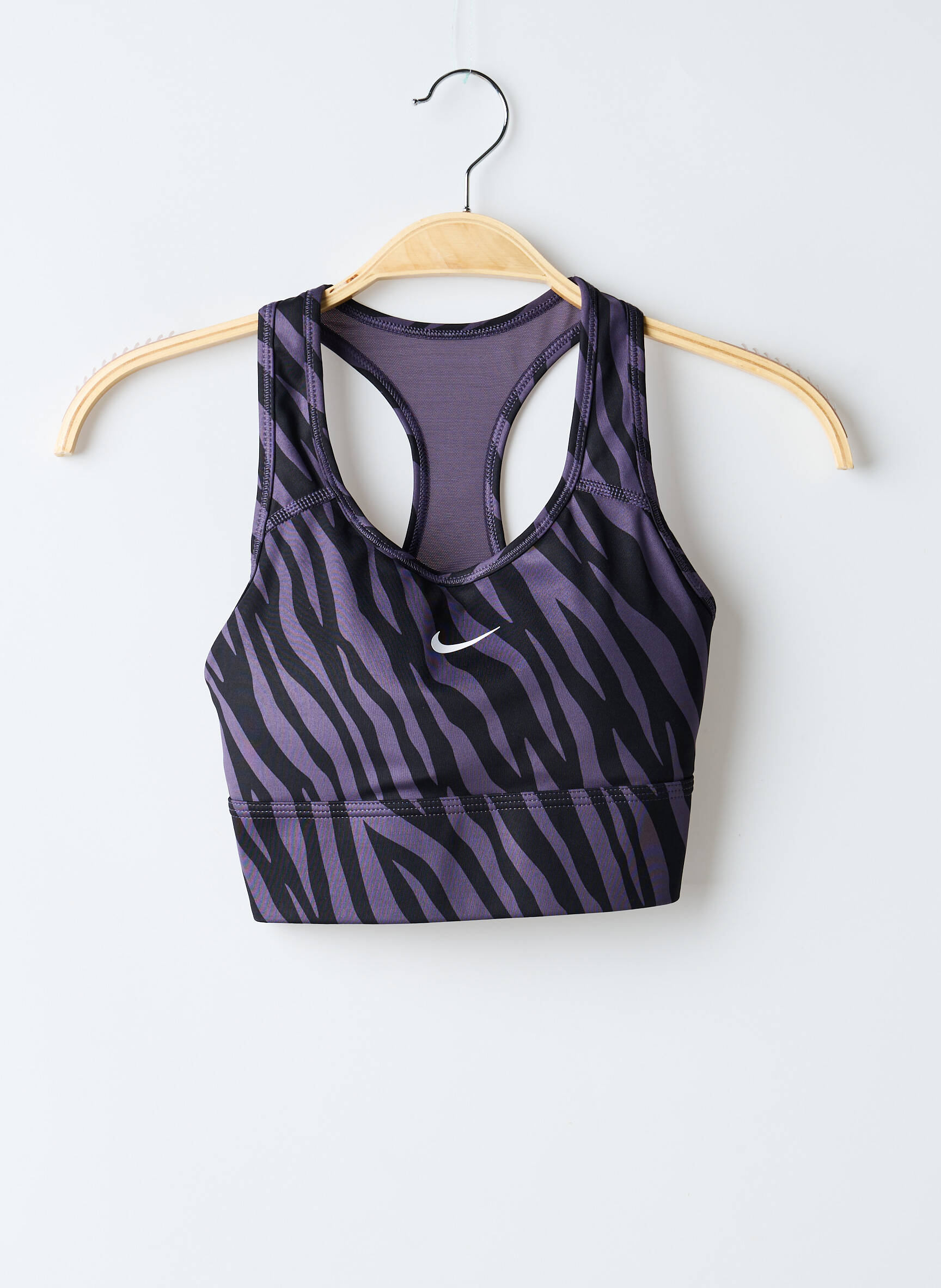 Liemenėlė be rėmo liemenėlės (moteriškos) violetinis NIKE moteris
