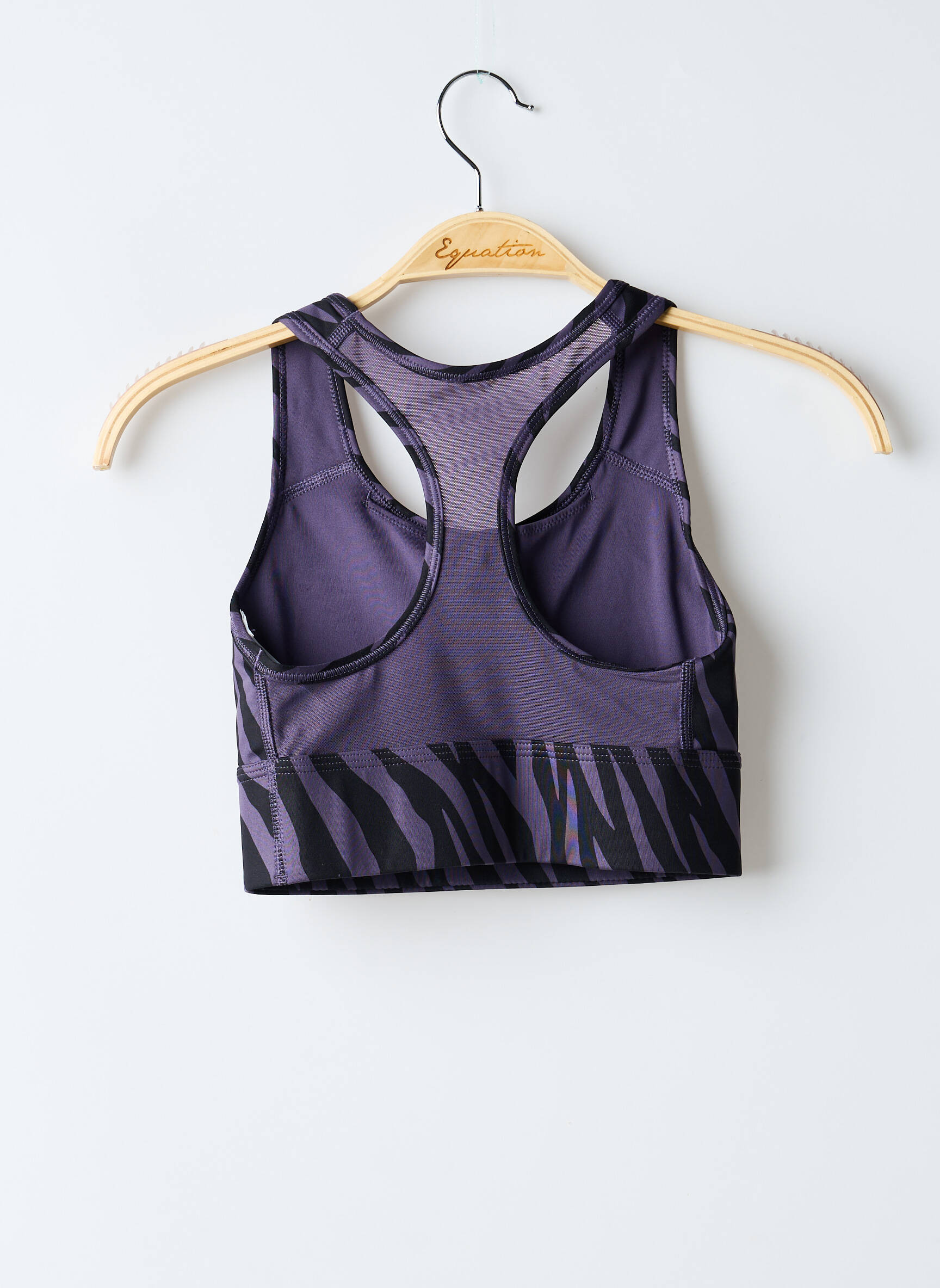 Liemenėlė be rėmo liemenėlės (moteriškos) violetinis NIKE moteris