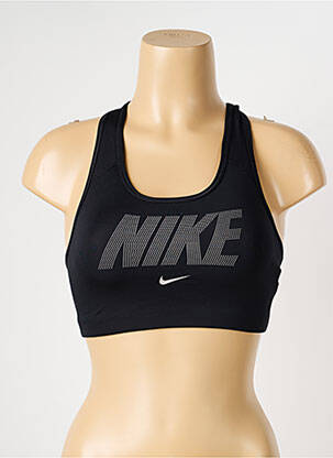Liemenėlė be rėmo liemenėlės (moteriškos) juodas NIKE moteris