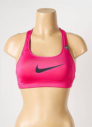 Liemenėlė be rėmo liemenėlės (moteriškos) rožinė NIKE moteris
