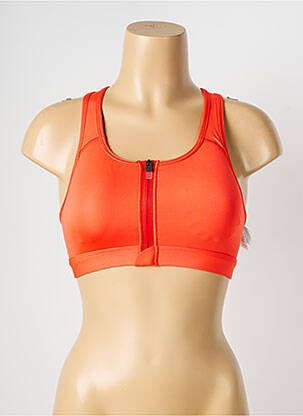 Liemenėlė be rėmo liemenėlės (moteriškos) oranžinė NIKE moteris