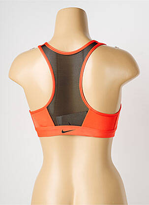 Liemenėlė be rėmo liemenėlės (moteriškos) oranžinė NIKE moteris