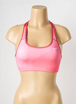 Liemenėlė be rėmo liemenėlės (moteriškos) rožinė NIKE moteris