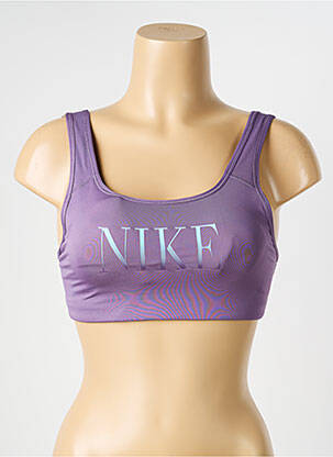Liemenėlė be rėmo liemenėlės (moteriškos) violetinis NIKE moteris