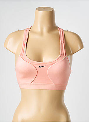 Liemenėlė be rėmo liemenėlės (moteriškos) rožinė NIKE moteris