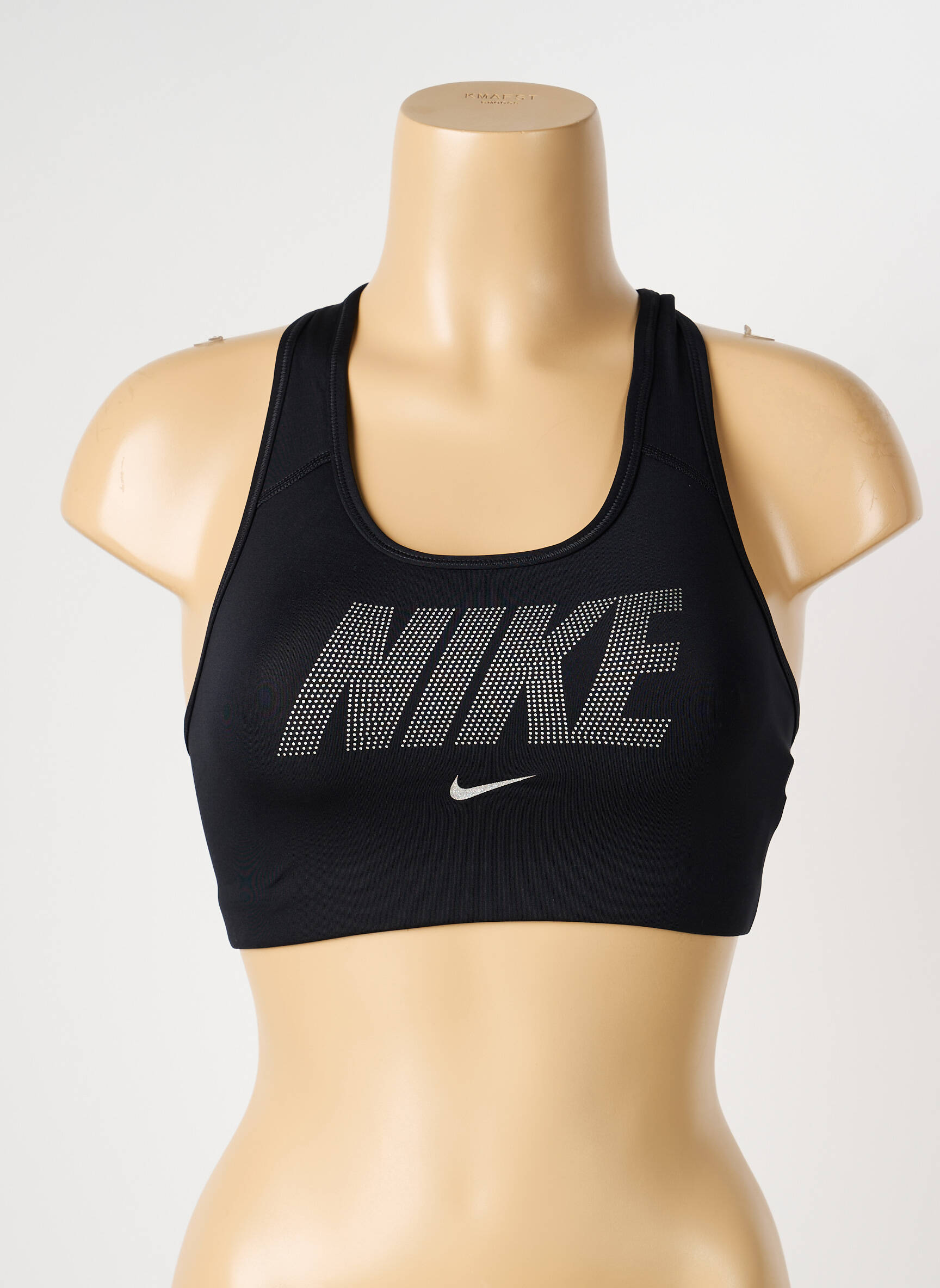 Liemenėlė be rėmo liemenėlės (moteriškos) juodas NIKE moteris