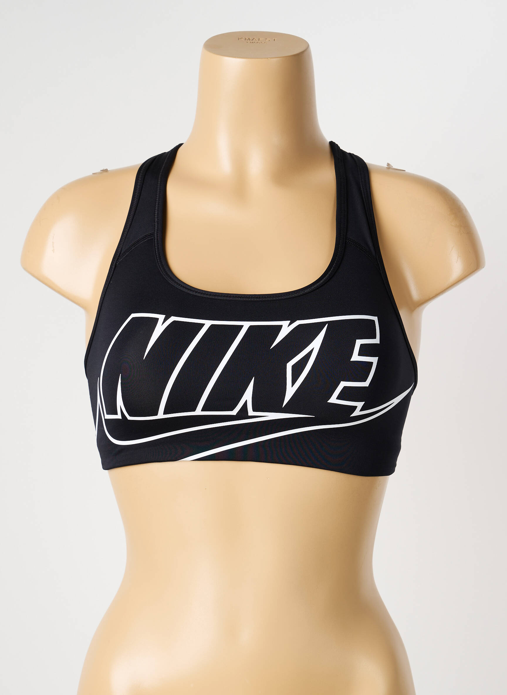 Liemenėlė be rėmo liemenėlės (moteriškos) juodas NIKE moteris