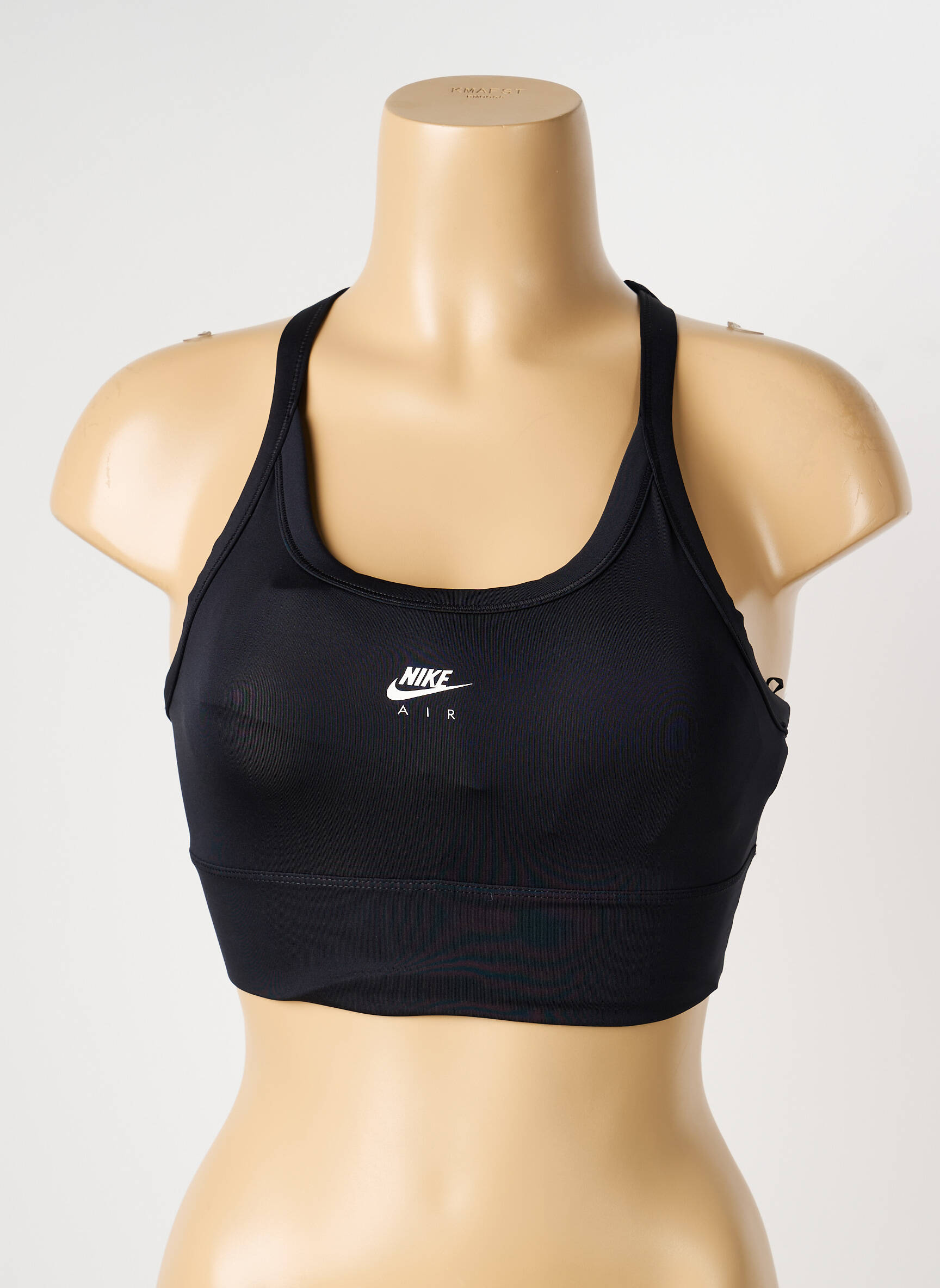 Liemenėlė be rėmo liemenėlės (moteriškos) juodas NIKE moteris