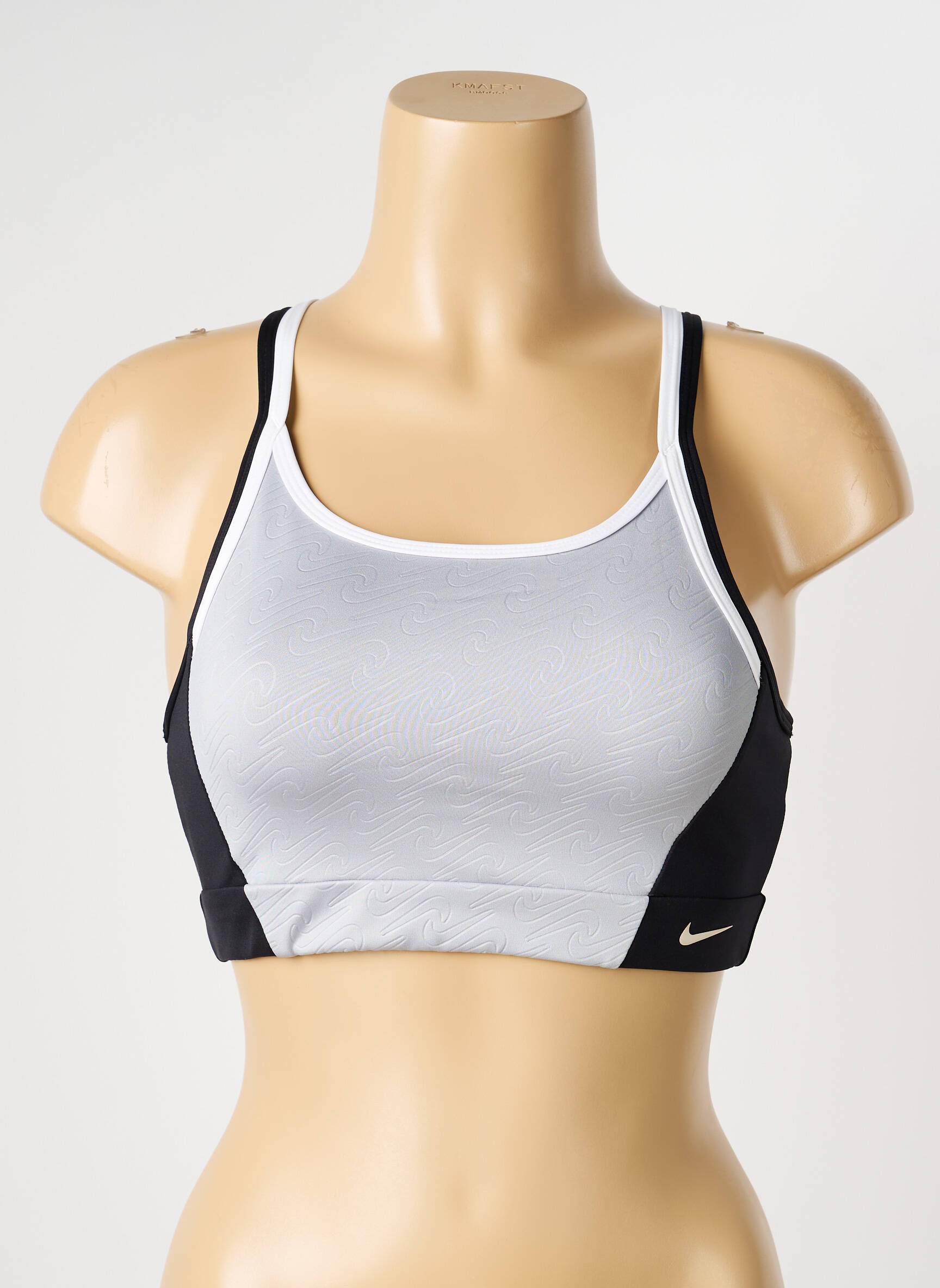 Liemenėlė be rėmo liemenėlės (moteriškos) pilka NIKE moteris