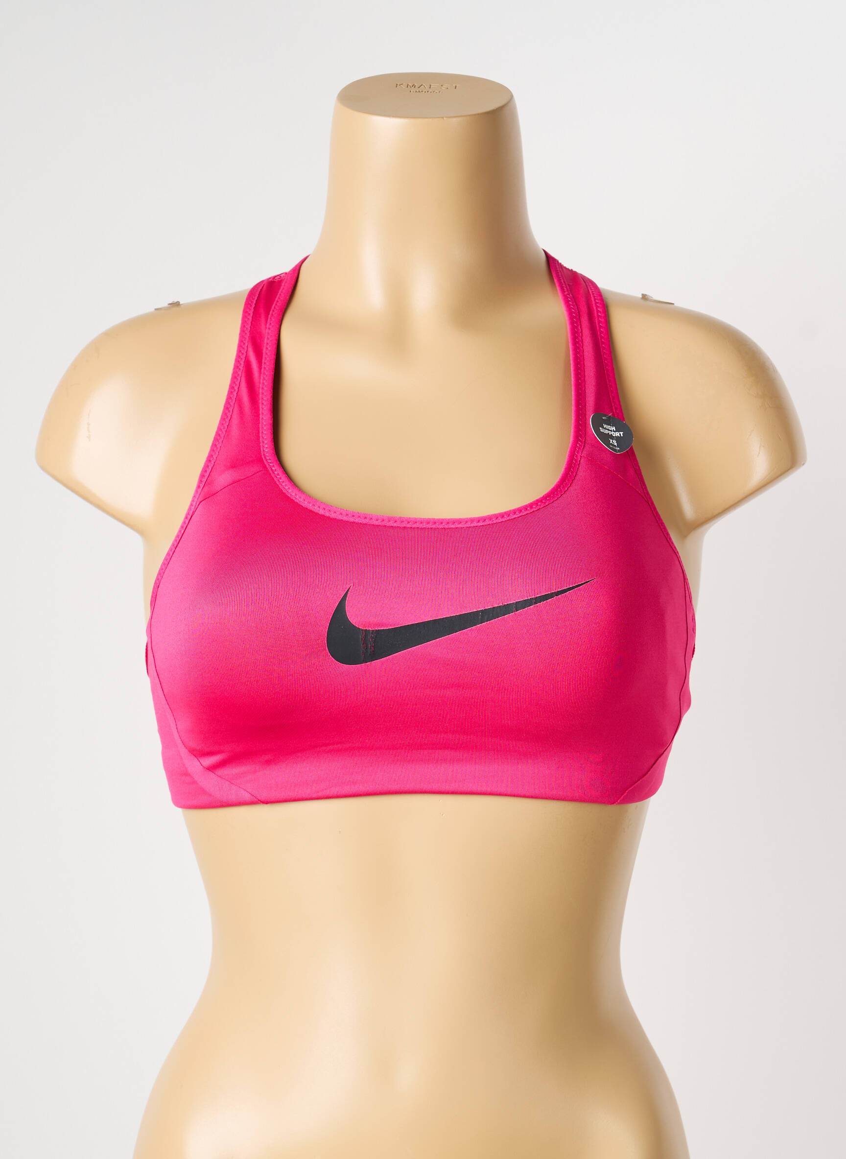 Liemenėlė be rėmo liemenėlės (moteriškos) rožinė NIKE moteris