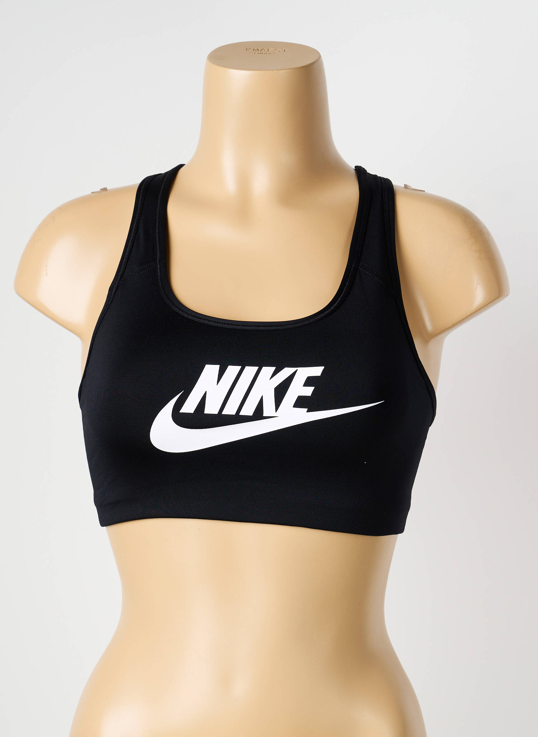 Liemenėlė be rėmo liemenėlės (moteriškos) juodas NIKE moteris