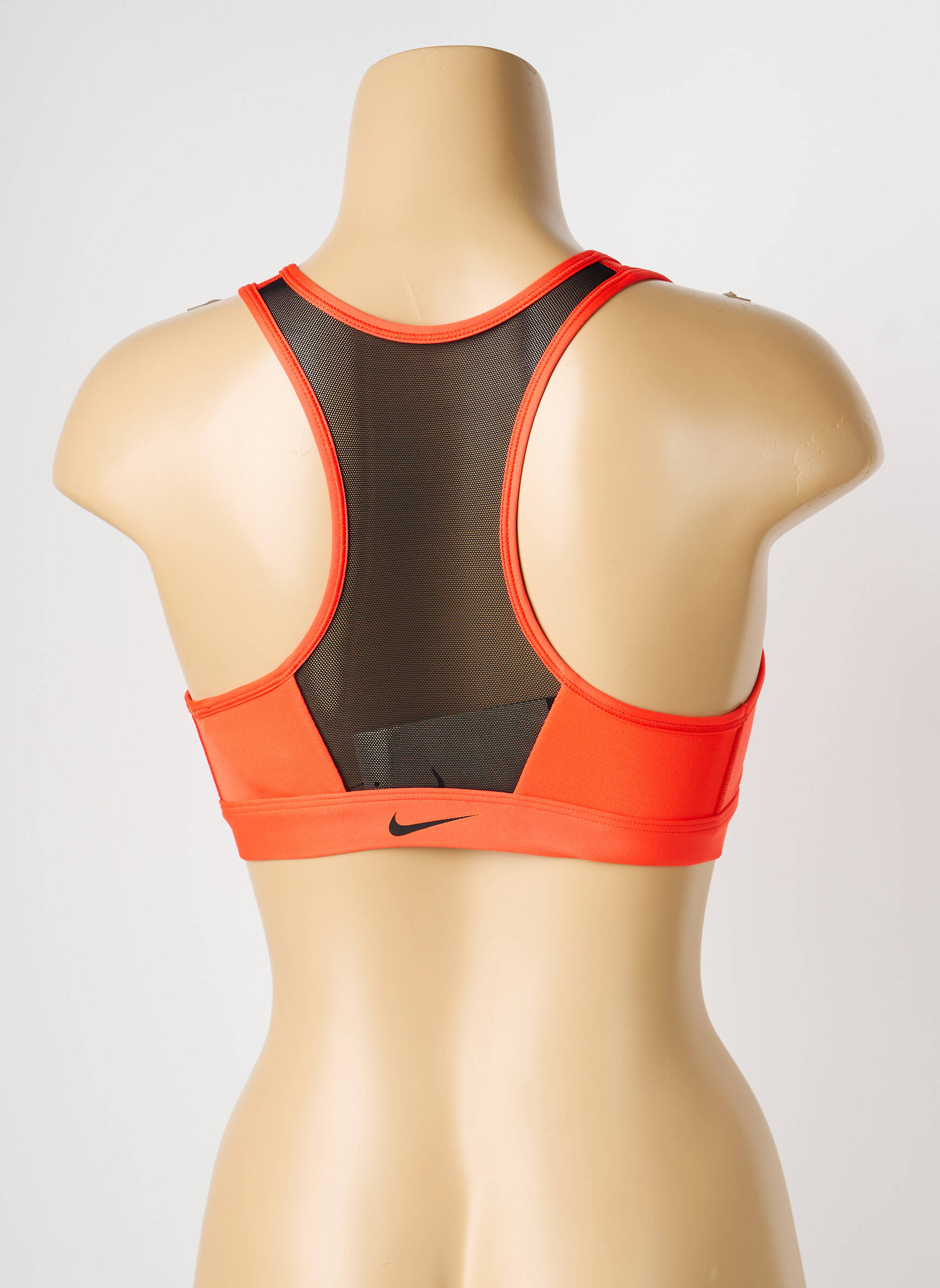 Liemenėlė be rėmo liemenėlės (moteriškos) oranžinė NIKE moteris
