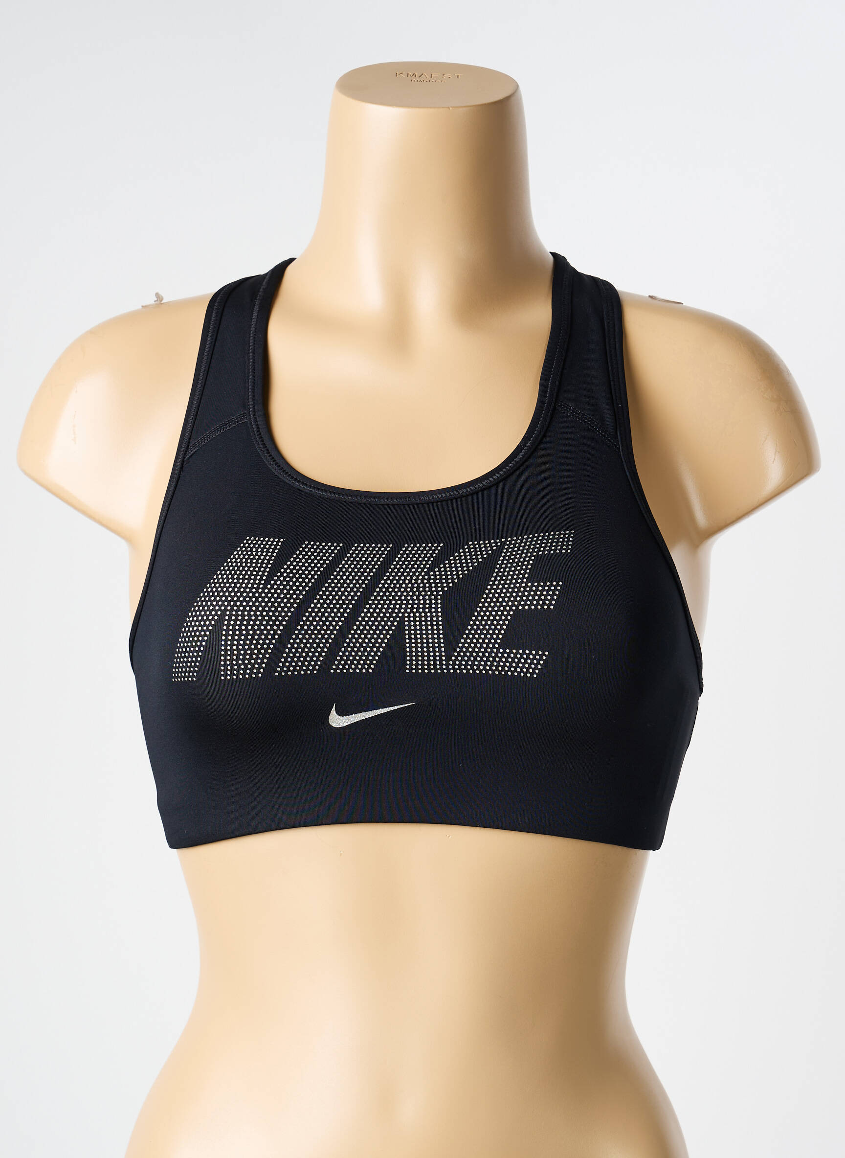 Liemenėlė be rėmo liemenėlės (moteriškos) juodas NIKE moteris